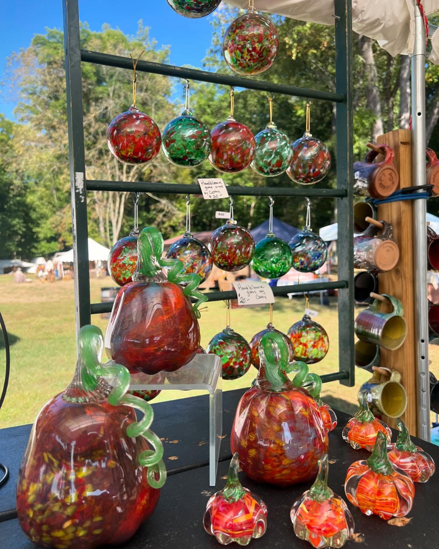 Outdoor display at show