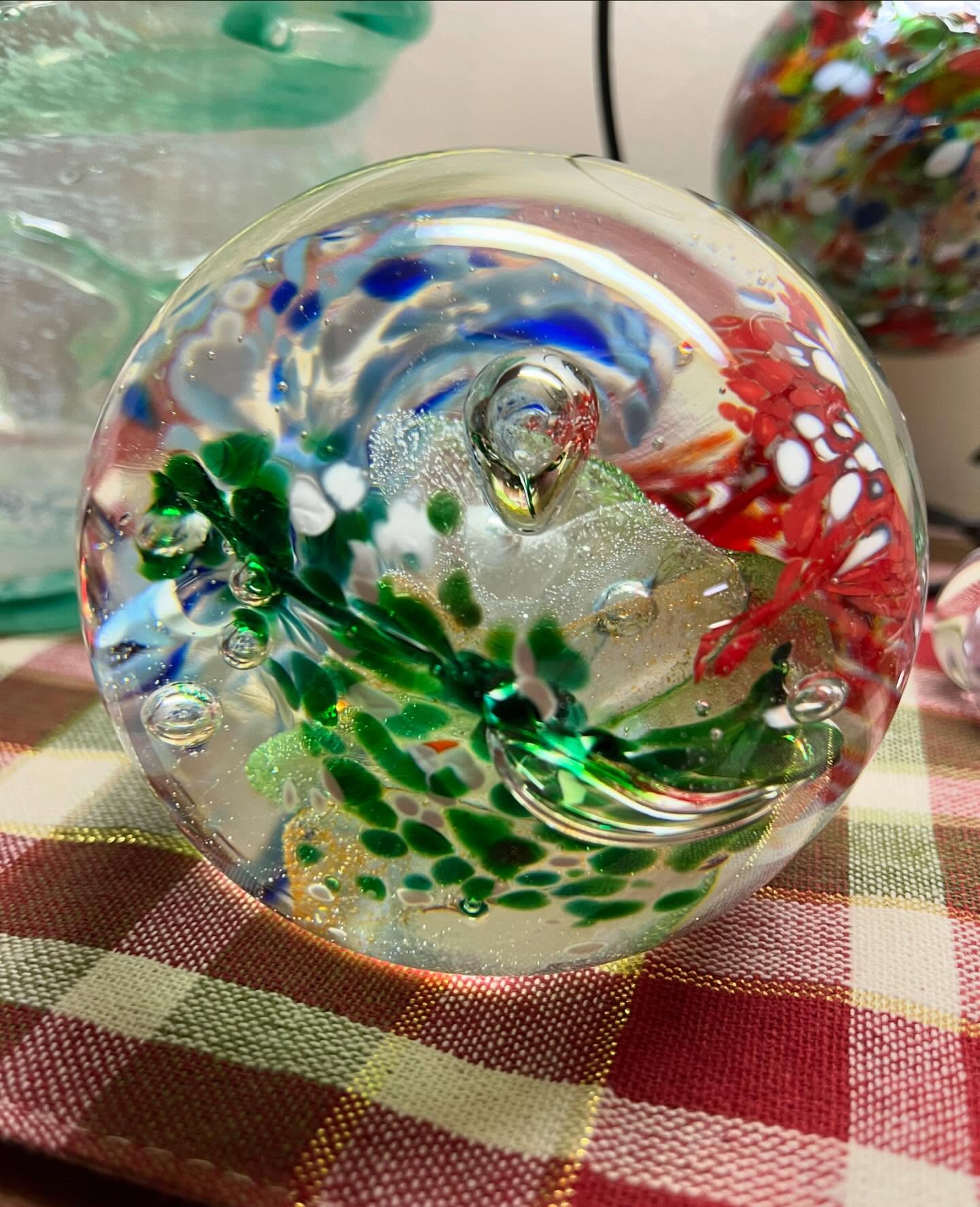 round paperweight